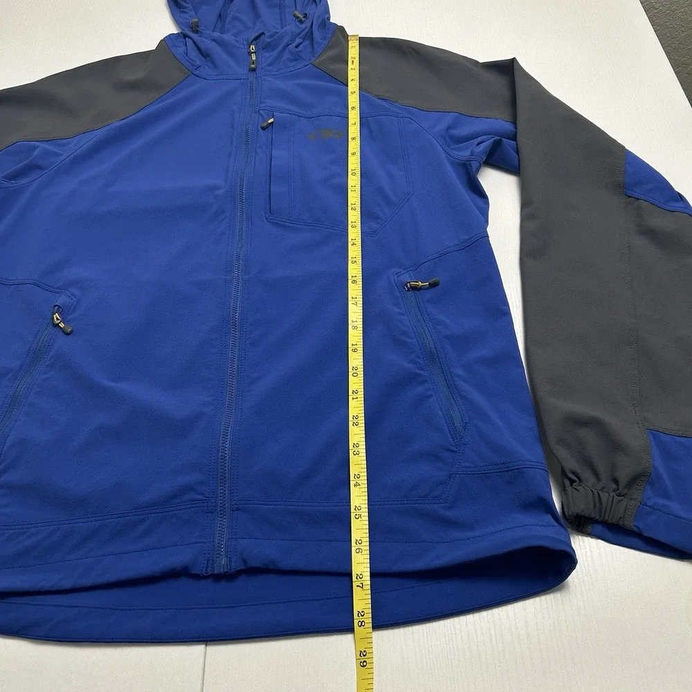 Outdoor Research Men's Ferrosi Hooded Softshell Jacket M Lightweight Blue 269171